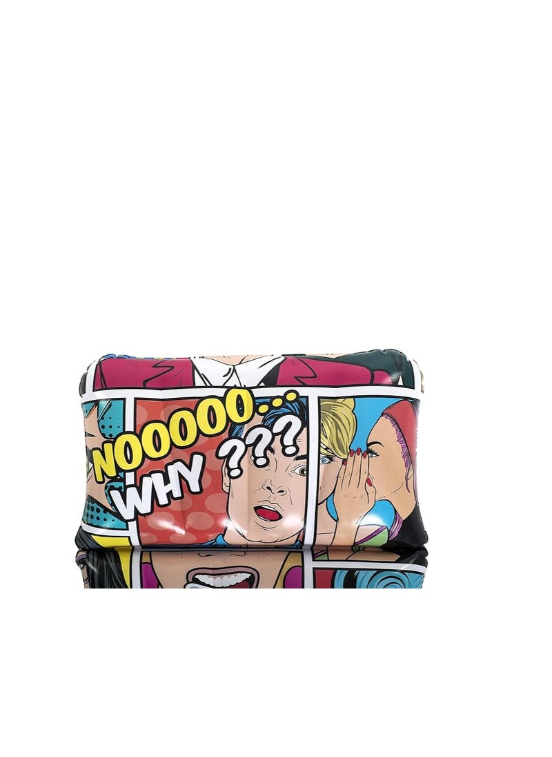 Bestway - Pop Art Design Inflated Pool Float and Swim Aid – Fun and Stylish Float for Kids and Adults - Image 1
