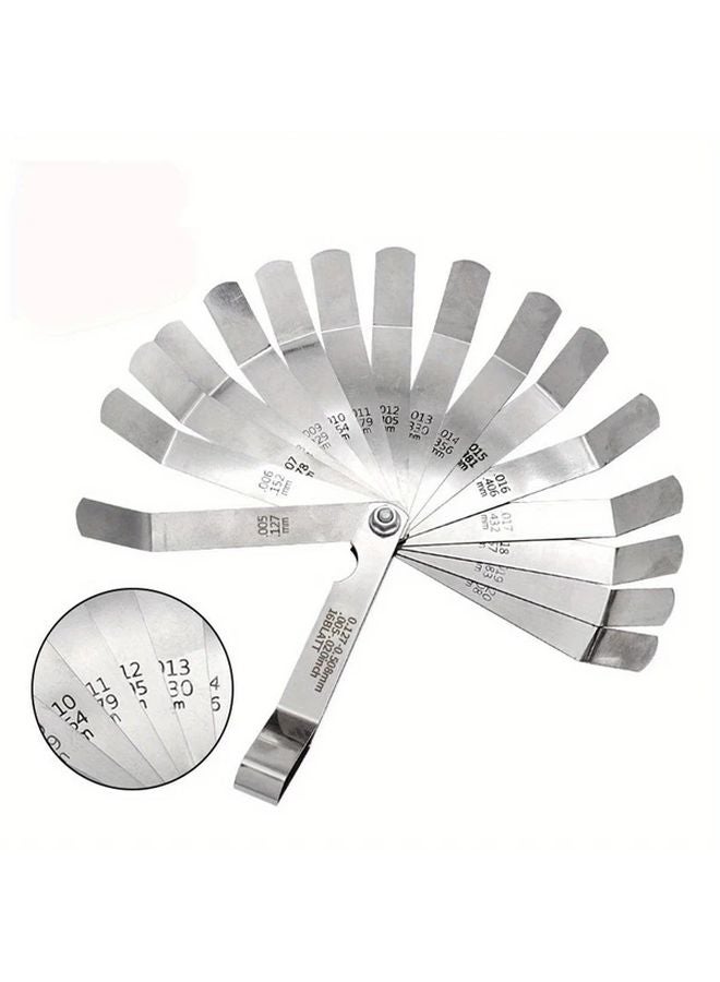 Heavy Duty Metal Feeler Gauge Precision Gap Thickness Measurement Tool For Automotive - Image 1