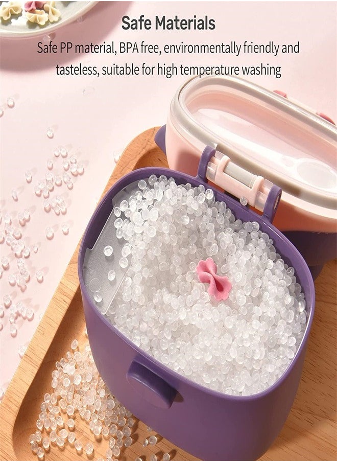 Arabest - Portable Storage Formula Container With Spoon And Leveler For Infant Formula Dispenser  BPA Free Anti Overflow Dispenser  Fruit And Snack Storage Container - Image 1