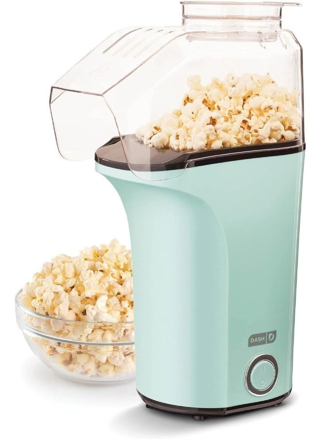 Dash مجدد - صانعة فشار DASH بالهواء الساخن مع كوب قياس لتحديد كمية حبوب الفشار + ذوبان الزبدة، 16 كوب - أزرق حلم - Image 2