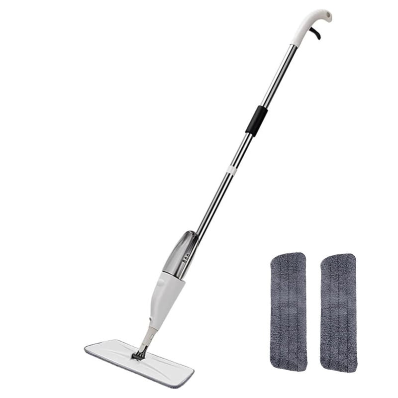 Raymox Spray Mop Set with Microfiber Washable Pad Best 360 Degree Easy Mop for Floor Cleaning for Home Office Aluminum Pocha for Floor Cleaning with 2 Pads - Image 4
