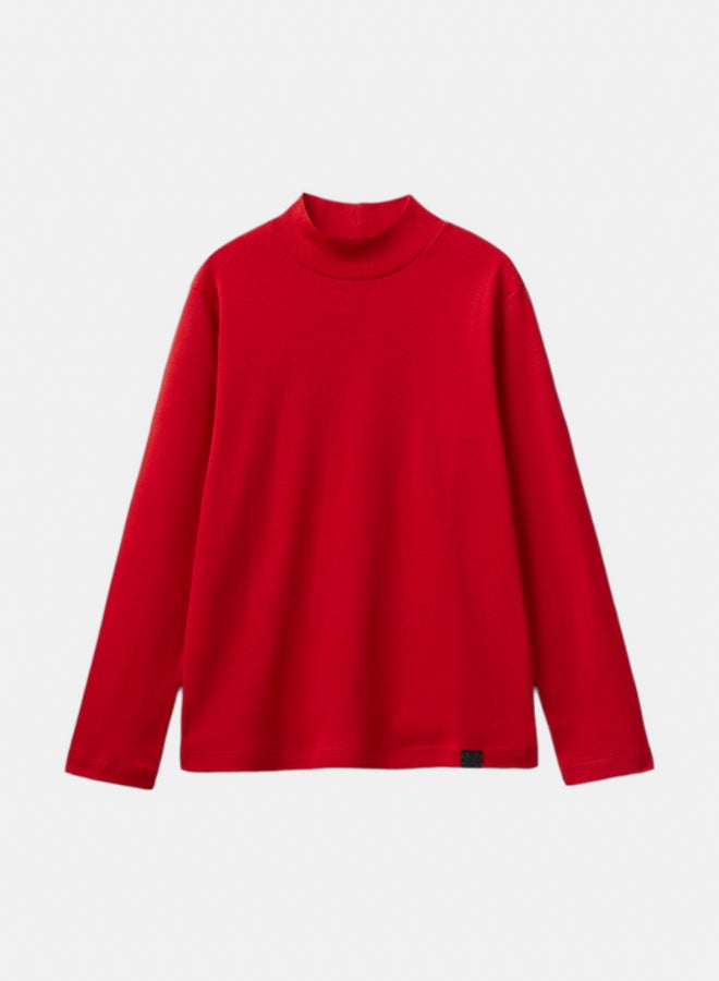 تيشرت أولاد برقبة طويلة