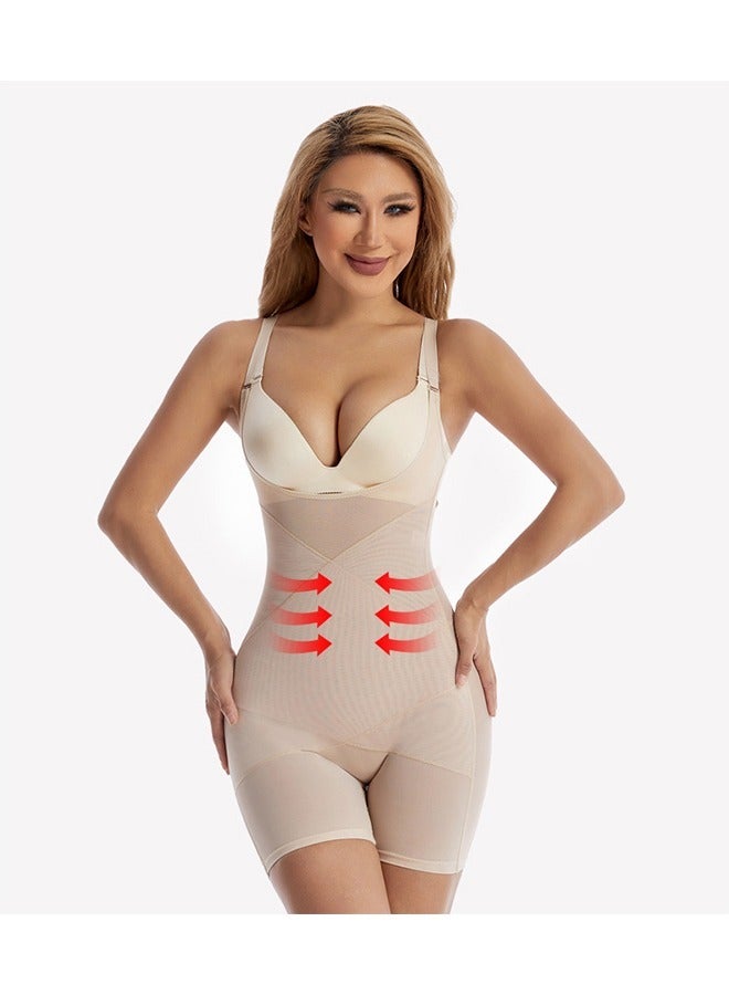 Ocean Womens Body Shaper High Waisted Tummy Control Shaperwear Slim Shaper Body Shaper Shapewear for Women, Conjoined Shapewear, Waist Lift Corset Body Tight Stomach（Complexion） - Image 2
