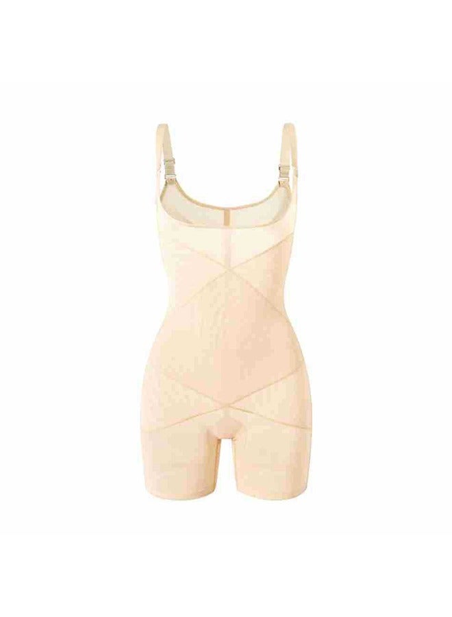 Ocean Womens Body Shaper High Waisted Tummy Control Shaperwear Slim Shaper Body Shaper Shapewear for Women, Conjoined Shapewear, Waist Lift Corset Body Tight Stomach（Complexion） - Image 3
