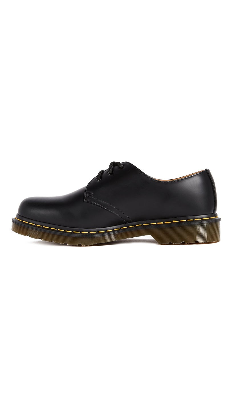 Dr Martens Dr. Martens 1461 3-Eye Leather Oxford Shoe for Men and Women, Black Nappa, 8 - Image 2