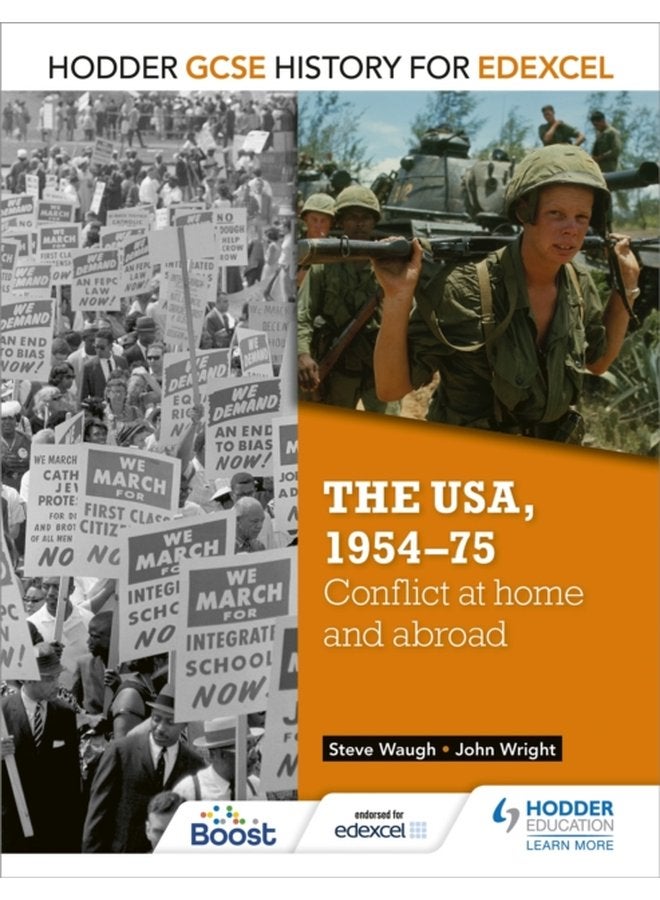 Hodder GCSE History for Edexcel The USA 1954 75 conflict at home and abroad - Paperback