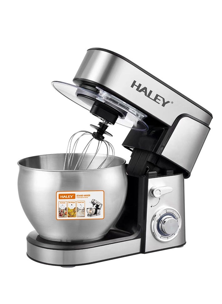 Haley 2200W Stand Mixer 9L Stainless Steel Mixing Bowl For Bread & Dough, Titup Head 6 Speed With Pulse Power Indicator 2 Year Warranty 