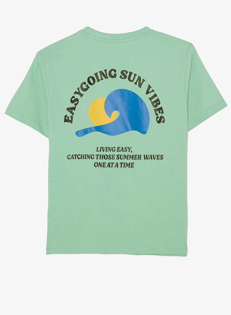 Ripples Boys Drop Shoulder Tee