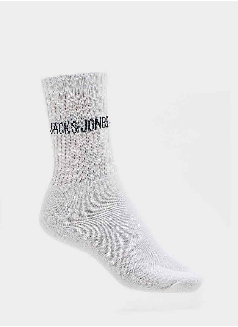 Jack & Jones Junior Youth 5 Pack Tennis Socks  - Image 2