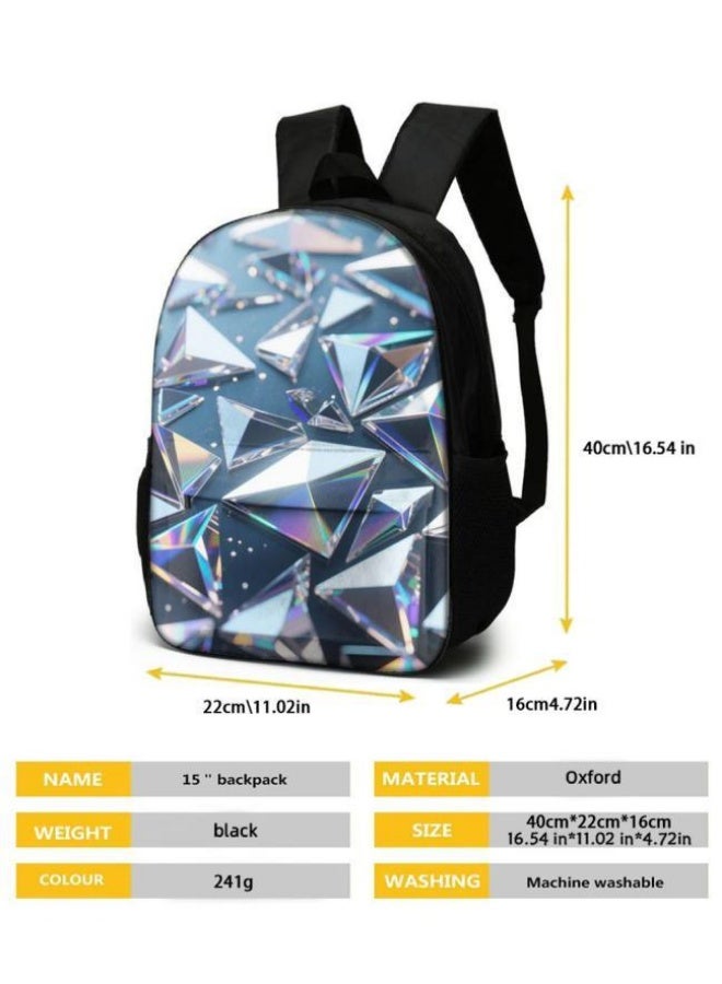 [Super new special offer] Cartoon theme bag three-piece set | double-shoulder + hand-held + storage pen bag | gift self-use good-looking - 686  - Image 5