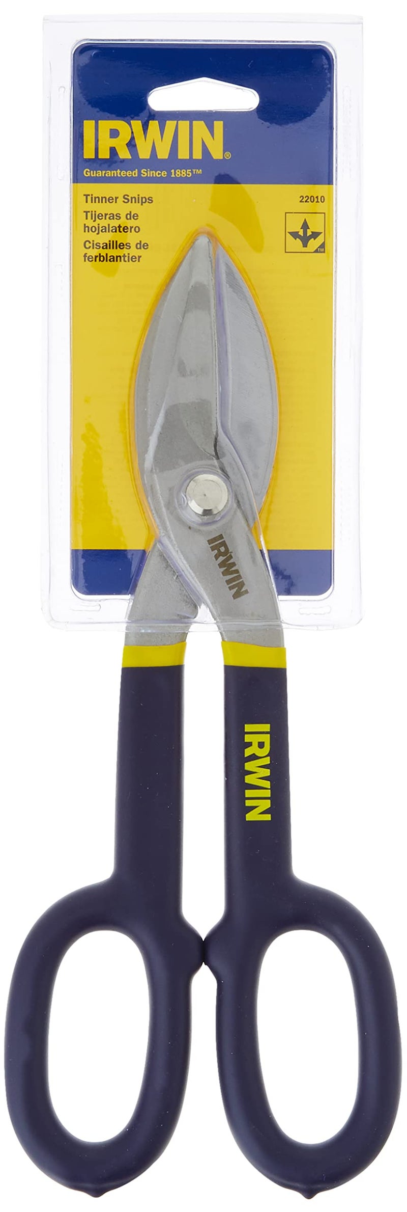 Irwin Snips 010 10 in. Tin Flat - Image 2