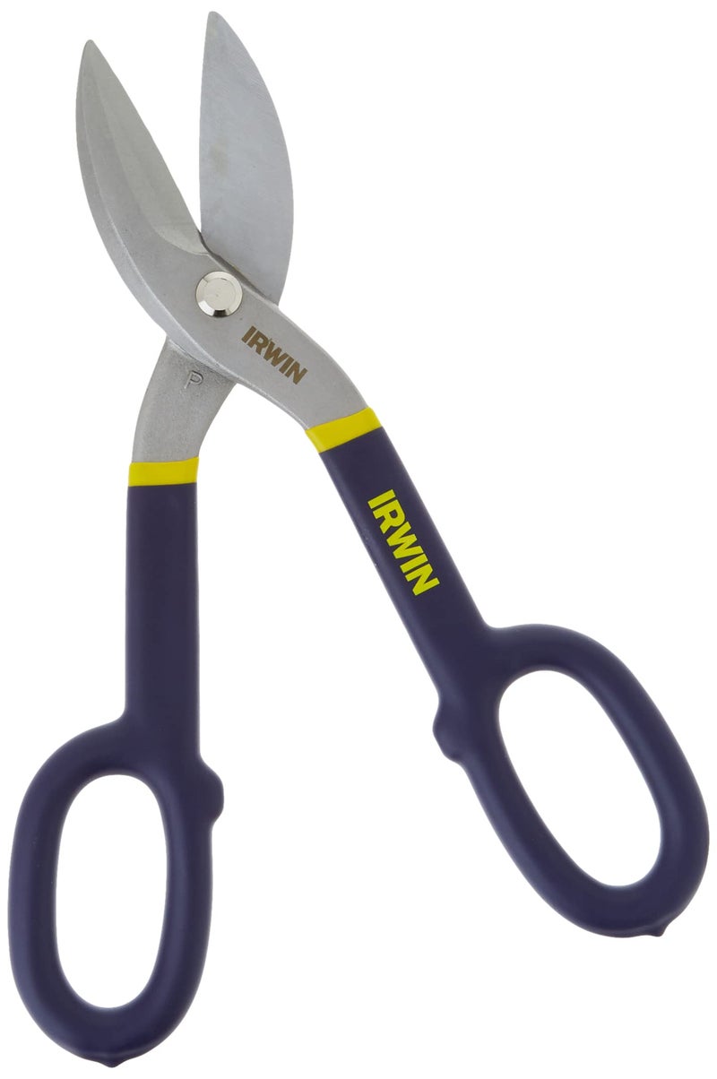 Irwin Snips 010 10 in. Tin Flat - Image 4