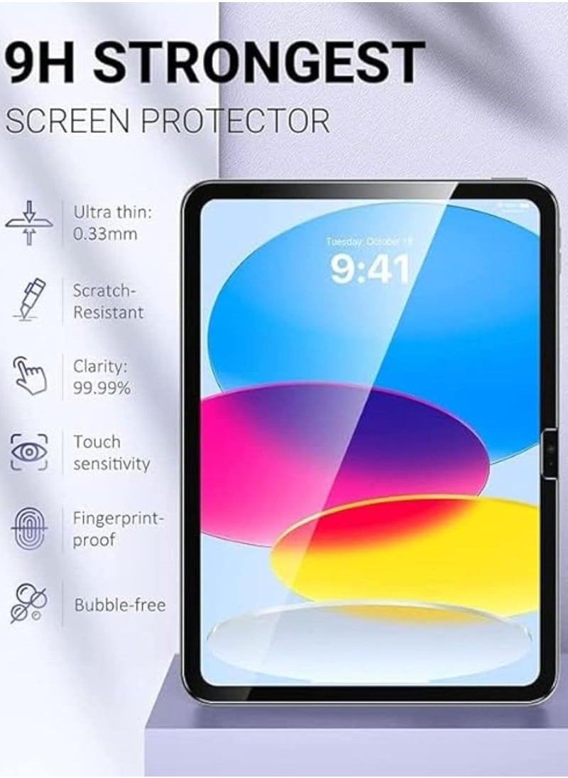YoYoTech iPad 2025 (11th Generation) A16 11-Inch Screen Protector Edge to Edge Full Screen Coverage Anti Scratch,Bubble Free Tempered Glass  - Image 4