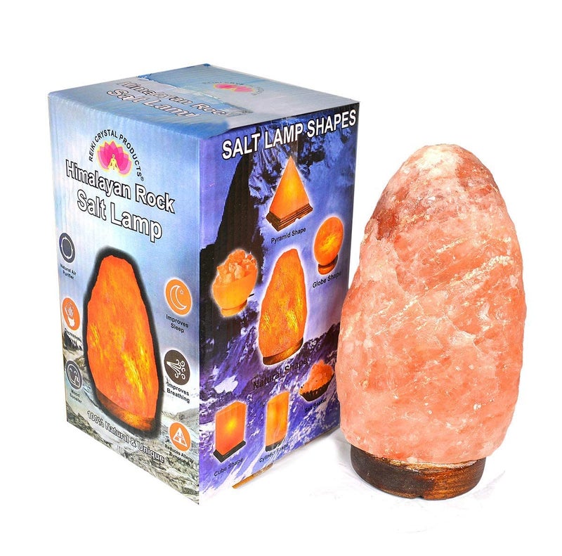 Crystu Natural Himalayan Rock Salt Lamp for Vastu, Positive Energy, Healing and Peace, Harmony, Purification, Best Wellness for Gifting Option - Image 1