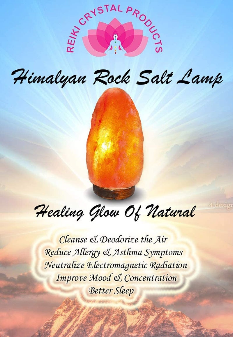 Crystu Natural Himalayan Rock Salt Lamp for Vastu, Positive Energy, Healing and Peace, Harmony, Purification, Best Wellness for Gifting Option - Image 5