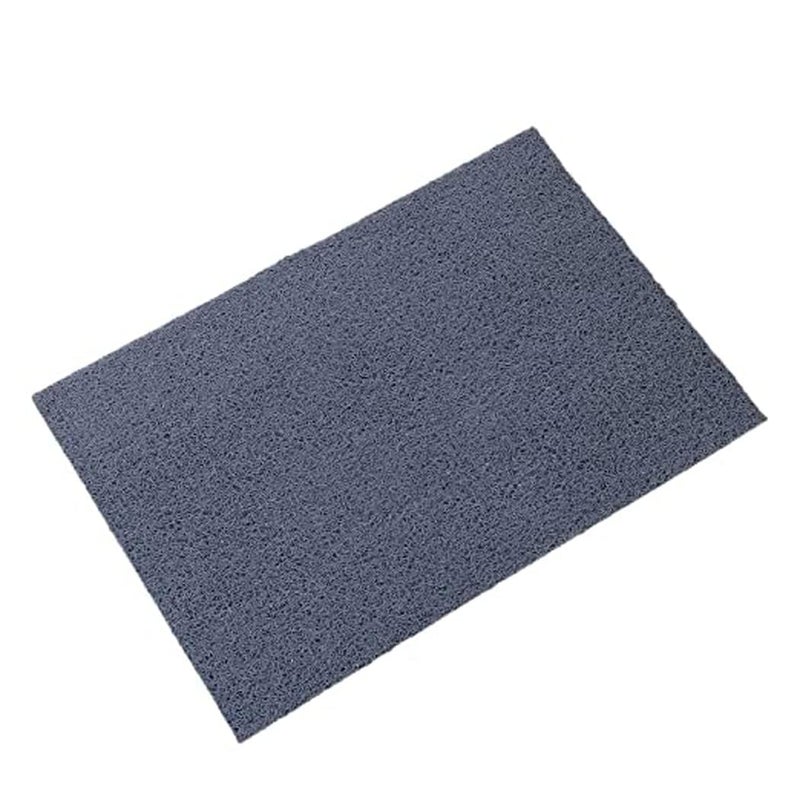 Purav Light Waterproof Non-Slip Rubber Door Mats for Floor Home Outdoor Entrance Anti-Skid Foot Mats (Size: 2x4 feet, Grey) - Image 3