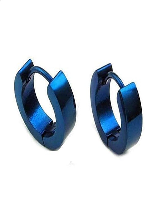 BEAUTIVIA Unisex Earrings Combo for Men, Boys, Women & Girls – Stainless Steel Pierced, Clip-On, Huggie, Bali, Stud & Cuff Earrings - Image 4