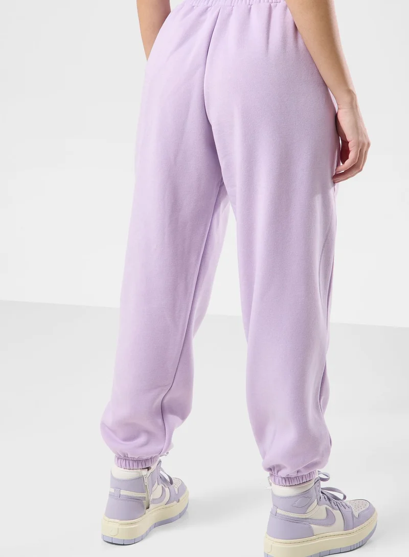 The Giving Movement Oversized Racer Printed Joggers