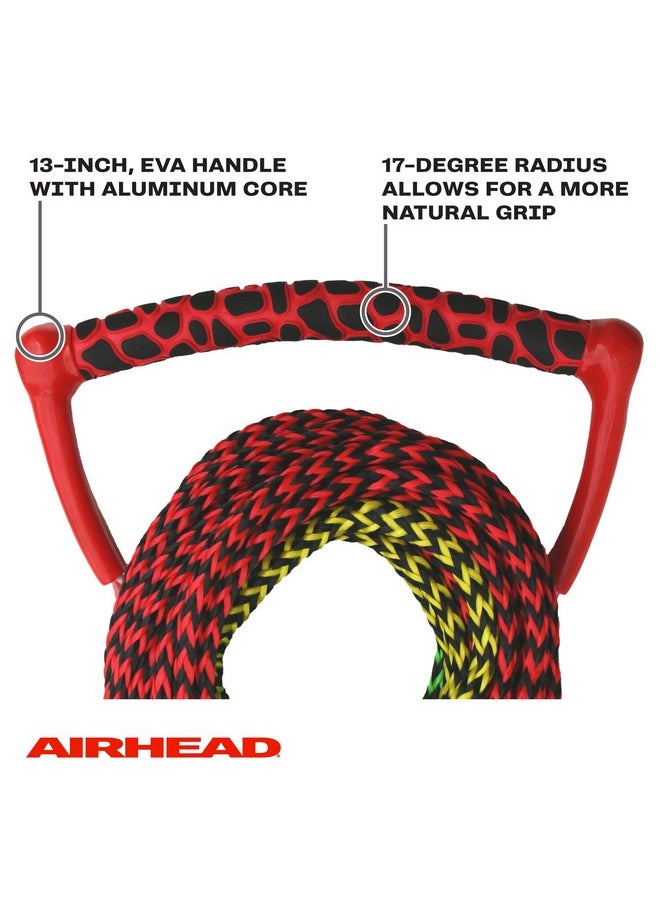 Airhead Water Ski Rope With Radius Handle 3 Section For Water Skis Wakeboards And Kneeboards  - Image 4