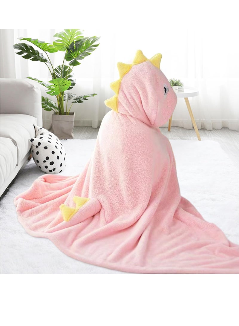 KASTWAVE Kids Hooded Bath Towels Beach Towel Girls Boys Soft Swim Pool Cover Up Super Absorbent Cute Cartoon Animal - Image 2