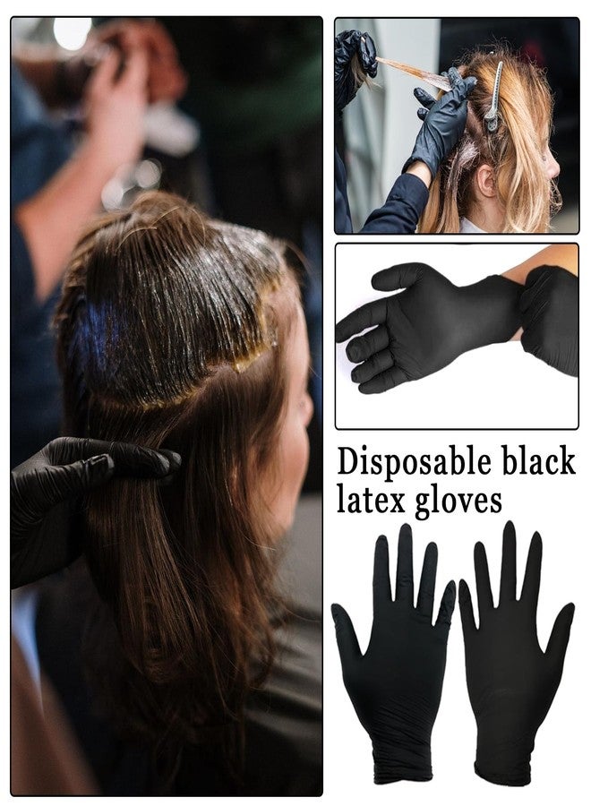 JunKuJK 20PCS Hair Dye Coloring Kit,Hair Coloring Dyeing Bleaching Kit with Dye Brush,Mixing Bowl,Tint Comb,Blender,Ear Cover,Gloves,Hairpin,Cape,Cap,Rubber Band,Hair Salon Dye Tools for DlY Salon - Image 4