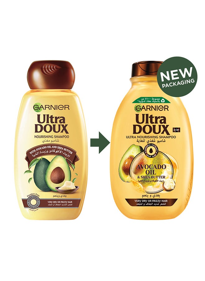 Ultra Doux Avocado Oil & Shea Butter Nourishing Shampoo, 400 ml + conditioner 360 ml - pzsku/Z553A649609A5A7D6BD35Z/45/_/1727705166/91bde46f-7c14-4164-add3-b062fc1b3e7a