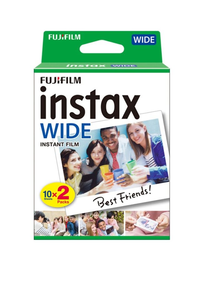 fujifilm Fujifilm Instax Wide 300 Photo Paper 20 PIECES N28876695A