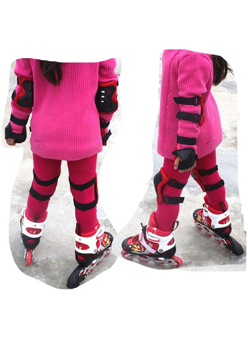 Generic Kids Skateboard Helmet and Knee Pads Elbow Pads Wrist Guards Bike Helmet Boys Girls Protective Gear Set Adjustable for 5-12 Years Bicycle Roller Skates Scooter Sports Protection - Image 5