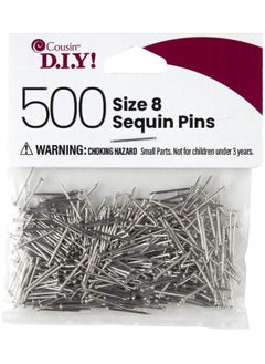 Cousin Corporation Silver Sequin Pins  - Image 1