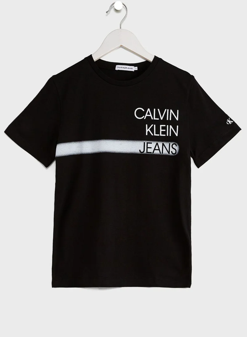 Calvin Klein Jeans Kids Logo T-Shirt