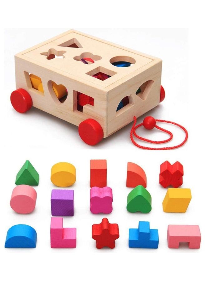 NIBEMINENT Educational Shape Sorter Building Blocks Set for Kids  - Image 5