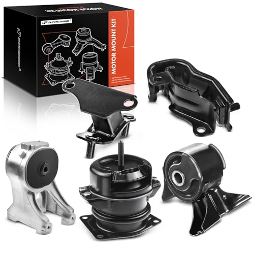 A-Premium Engine Motor Mount and Transmission Mount Set of 5 Compatible with Honda Odyssey 1999 2000 2001 2002 2003 2004 V6 3.5L Automatic Transmission - Image 1