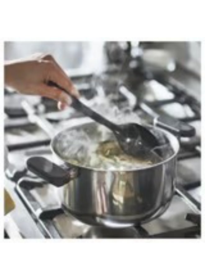 Pot with lid clear glass stainless steel 3 l - Image 5