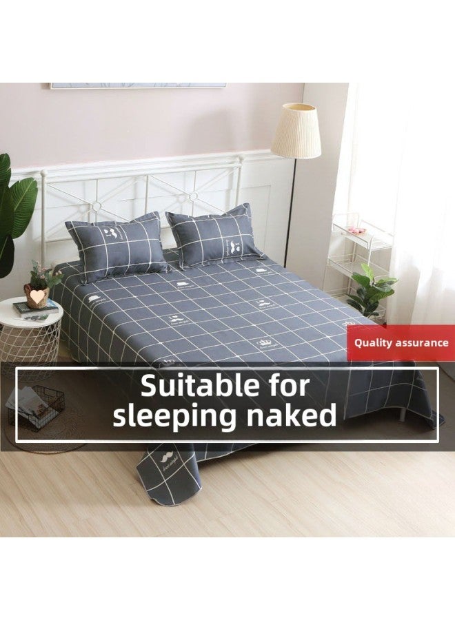 Bed Sheet Single Student Dormitory Single Double Bed Sanding Children's Cartoon Sheet Support A Generation Of Hair-Color:Naughty Rabbit-Specifications:[bed Sheets] 220x230cm - Image 3