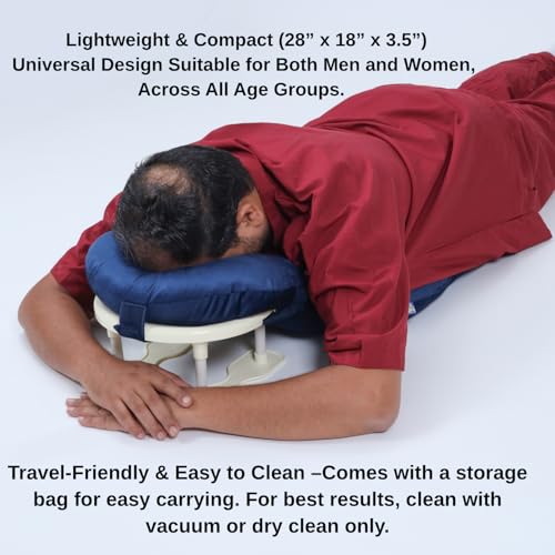 Metron Face Down Pillow for After Eye Surgery Recovery, Soft Foam Support for Post Surgery Face Pillow, Prone Pillow, Down Pillow for Sleeping - Image 5