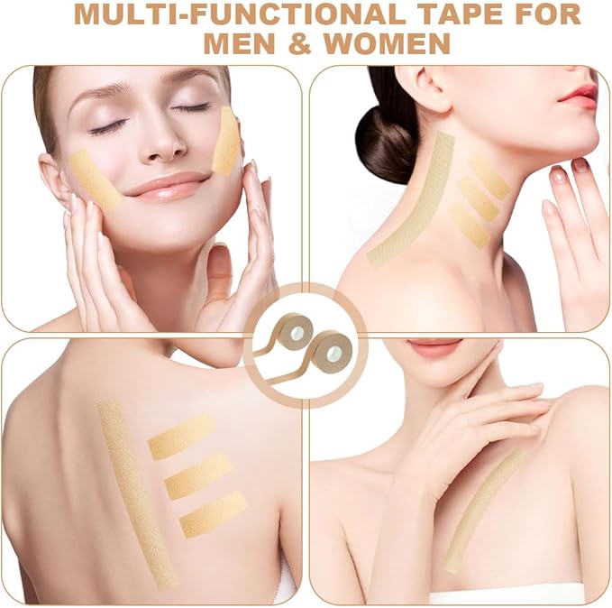 LOPHE Triangle Wrinkle Patches Anti Wrinkle Facial Patches Anti Wrinkle Tape Wrinkles treatment Forehead Lines Age Lines Resistant Wrinkle Remover Strips 288Pcs - Image 4