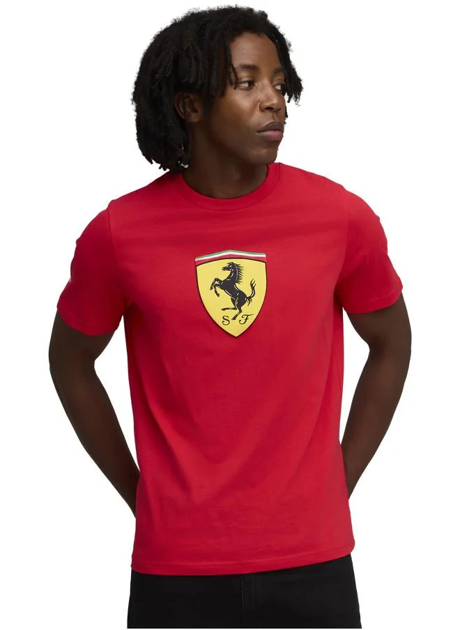 Scuderia Ferrari Sportswear Coloured Shield Tee Men