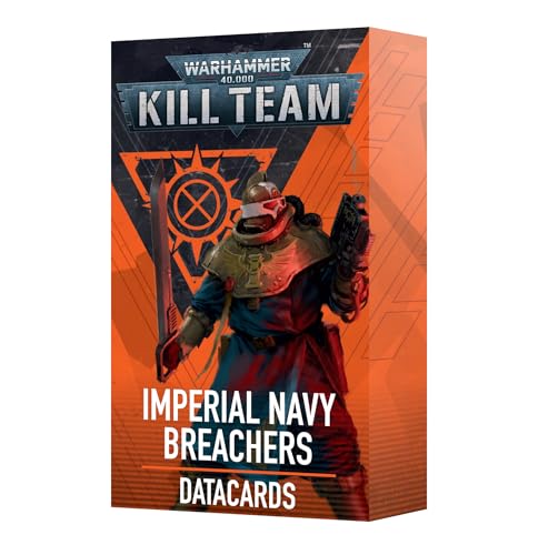 Games Workshop Warhammer 40K Kill Team Datacards Imperial Navy Breachers GWS 10364 - Image 1