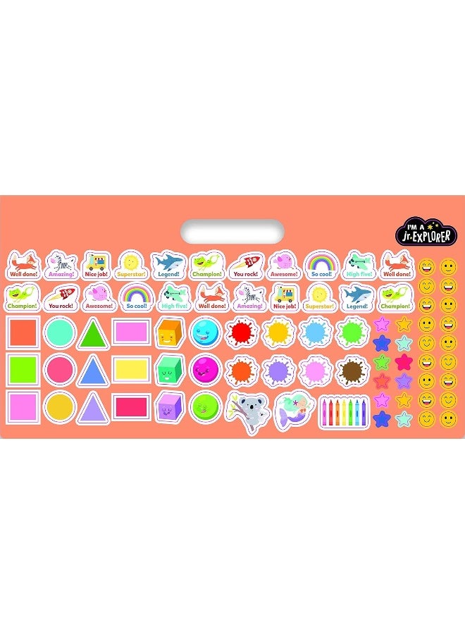 Hinkler Junior Explorers My Big Shapes & Colors Pad - Image 4