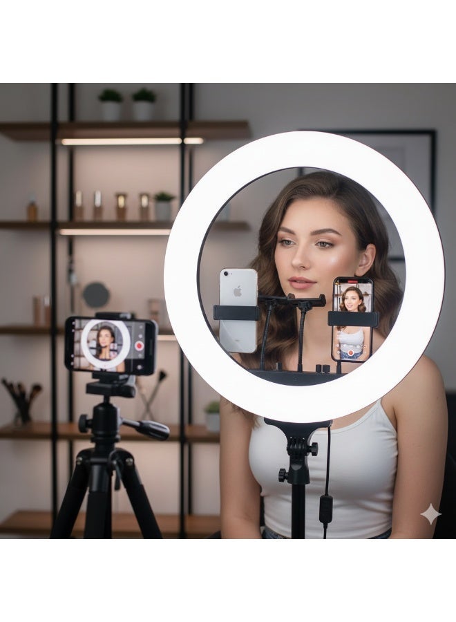 RTAKO 22" Professional Ring Light - The Ultimate Content Creation Studio with Hollywood-Grade Quality - Image 2