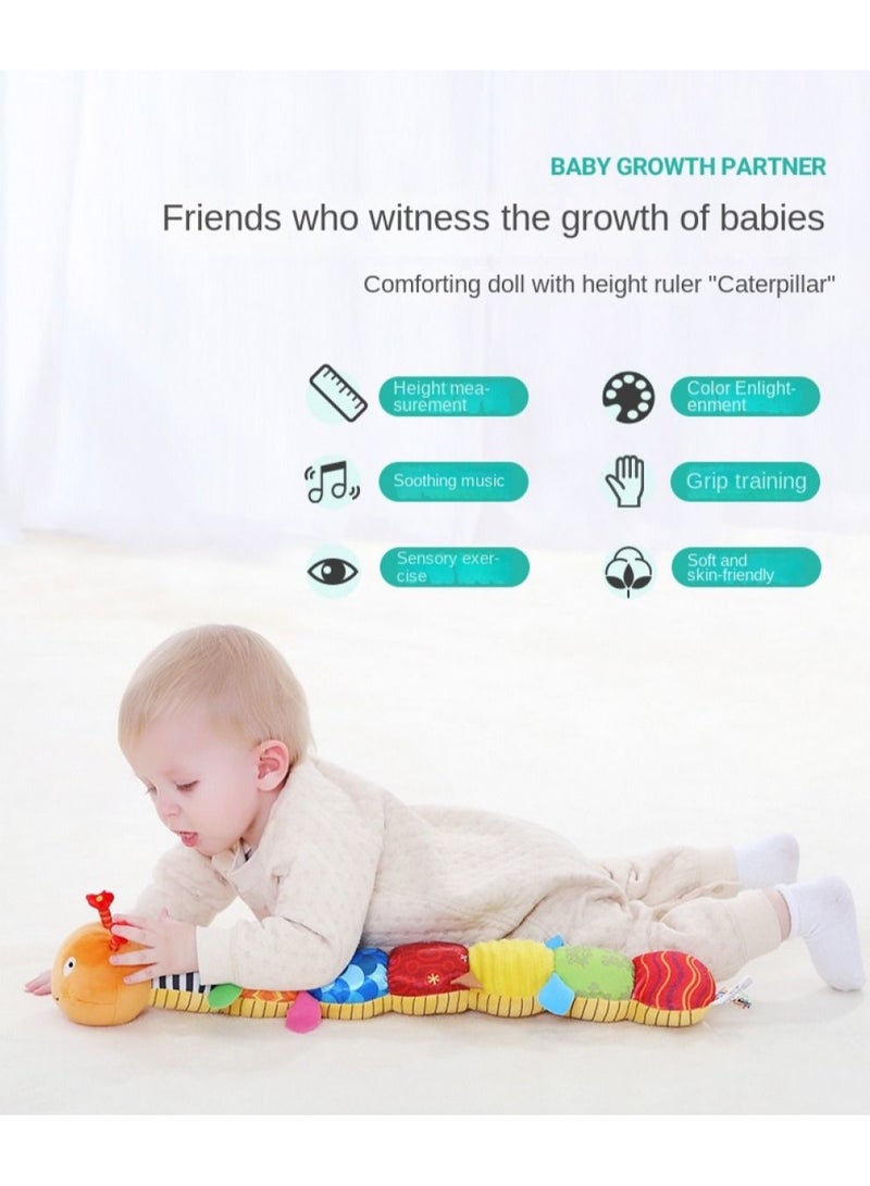caterpillar Infant Baby Musical Stuffed Animal Activity Soft Toys with Multi Sensory Crinkle, Rattle and Textures  - Image 2