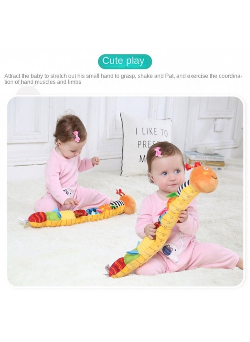caterpillar Infant Baby Musical Stuffed Animal Activity Soft Toys with Multi Sensory Crinkle, Rattle and Textures  - Image 3