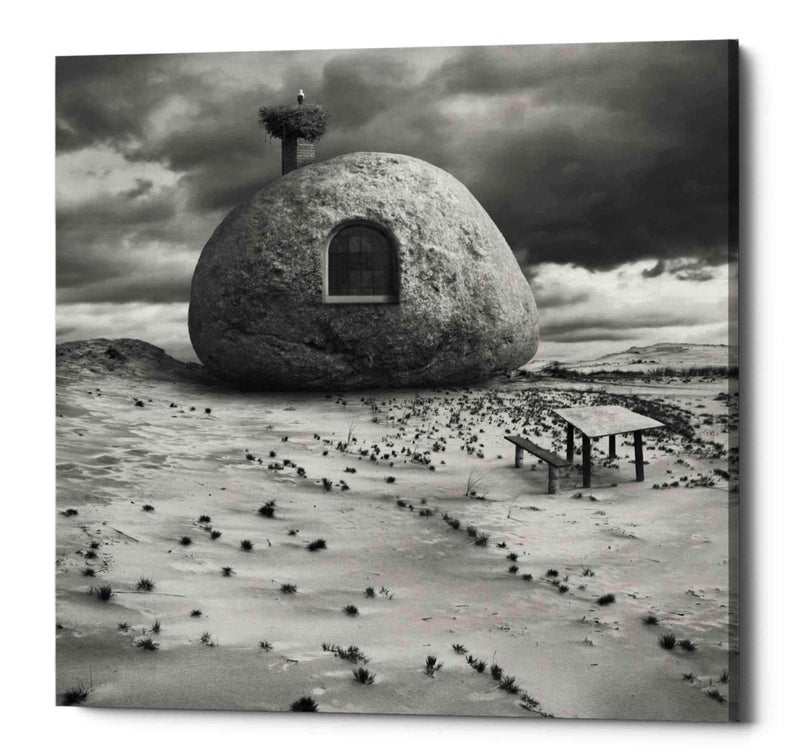 Epic Graffiti 'Rockhouse' by Dariusz Klimczak, Canvas Wall Art, 18"x18" - Image 3