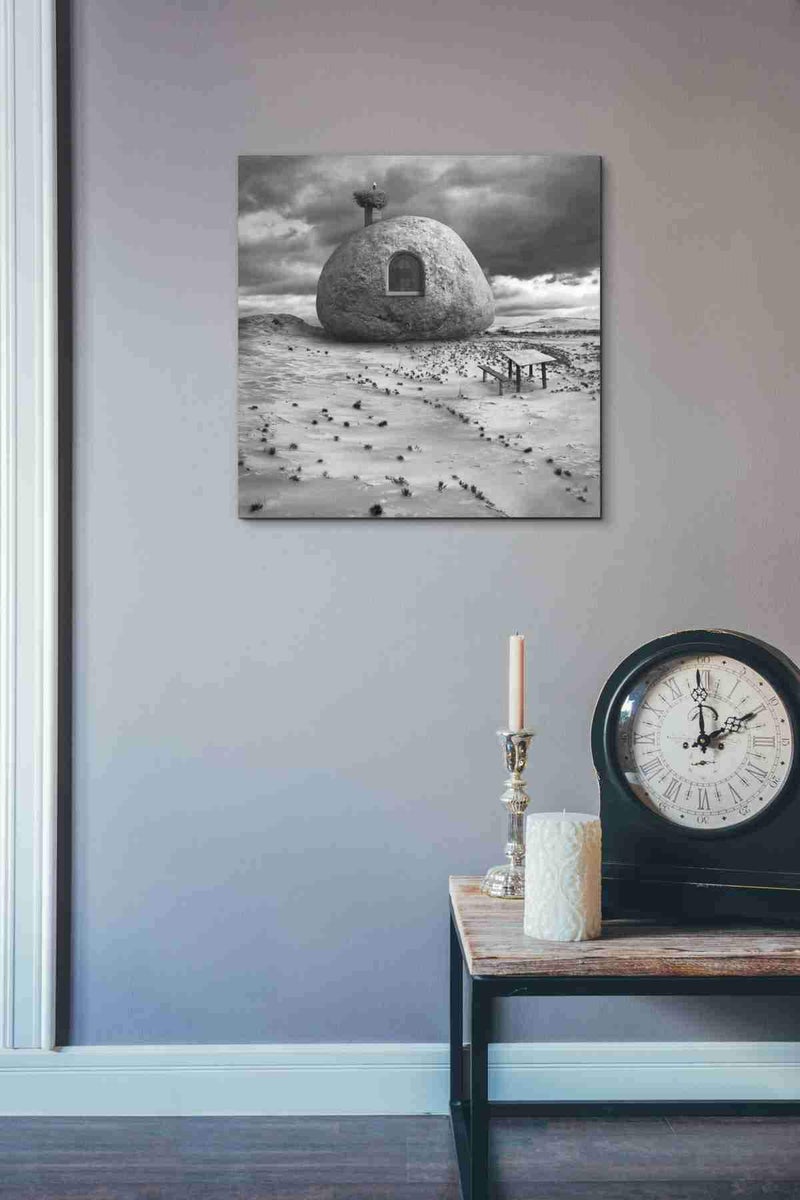 Epic Graffiti 'Rockhouse' by Dariusz Klimczak, Canvas Wall Art, 18"x18" - Image 2