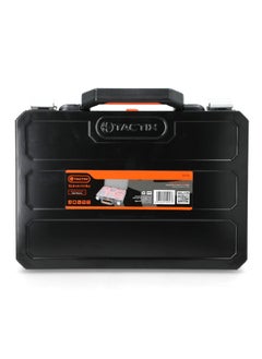 Tactix Heavy Duty Metal Tool Organizer Case with Comfort-Grip Handle Black 32.8 x 22.5 cm 321162  - Image 1