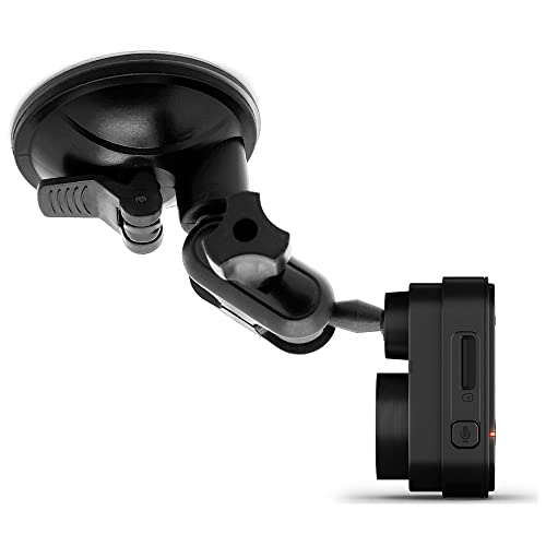 ChargerCity Dash Cam Suction Cup Mount for Garmin Dash Cam 2 3 45 46 47 55 56 57 65W 66W 67W X110 X210 X310 Tandem Speak Plus (Best Viewing Adjustment w/Dual Ball Joint Design) - Image 3