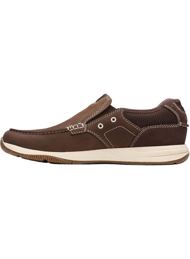 clarks حذاء لوفر للرجال من سايلفيو، بني داكن، 45 EU - Image 2