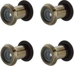 BOSNEY Implemental Brass Door Eye 180 Degree Round Door Eyes Viewer for Main Door 2 Antique Finish 1 - Image 3