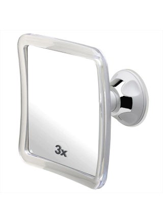 3X Magnifying Shower Mirror For Fogless Shaving with Suction Cup, Shatterproof Surface and 360° Swivel, 6.3" x 6.3" - pzsku/Z553BC1F122BFA5CE2C26Z/45/_/1684407980/f449e29a-09cd-47cd-8f22-5013dc1b5ab4