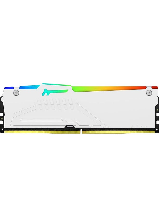 Kingston Technology Fury Beast White RGB 64GB (2x32GB) 6000MT/s CL40 DDR5 XMP DIMM | Infrared Syncing | Fury CTRL Software | Overclocking | Plug N Play | Intel XMP 3.0 | Kit of 2 | KF560C40BWAK2-64/ - Image 3